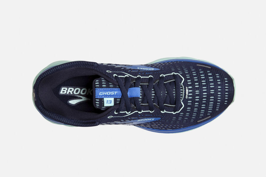 Brooks Ghost 13 Road Loopschoenen Dames - Donkerblauw/Blauw - 236948KHN